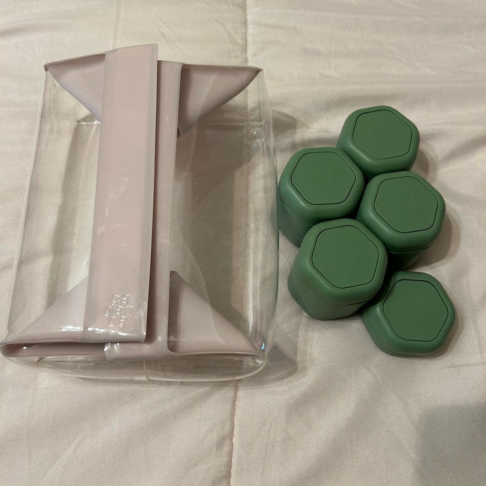 Green Hexagon Silicone Foot Protectors - Set of 6